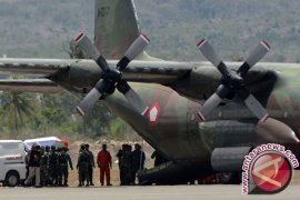 Jenazah korban heli TNI diterbangkan ke Jakarta