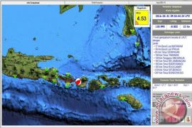 4.5-magnitude quake hits Mataram 