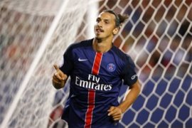 Ibrahimovic pencetak gol terbanyak Liga Prancis Page 1 Small