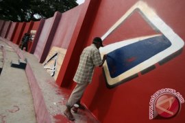 Perbaikan Stadion Brawijaya Kediri