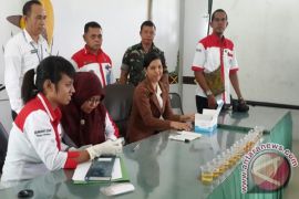 BNN Kabupaten Mimika periksa urine prajurit Brigif 20 