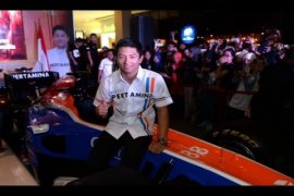 Komunitas Indonesia sambut meriah Rio Haryanto
