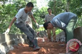 TMMD Musi Banyuasin bangun jalan desa
