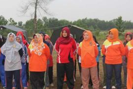 Peserta Jambore PKK Senam Sehat