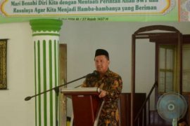 Wabub Inhil Hadiri Isra Miraj di Sungai Batang