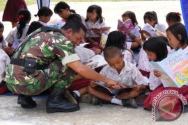  Prajurit Perbatasan Merangkap Guru 