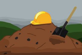 950 penambang terjebak di bawah tanah di Afrika Selatan