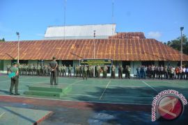  Kasrem Santiago buka latihan  penanggulangan bencana Sangihe 