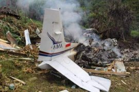 KKB dilaporkan bakar pesawat milik AMA di Yahukimo Papua Pegunungan