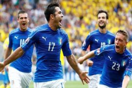 Piala Eropa - Gol Eder antar Italia melaju ke babak 16 besar