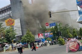Pasar Aksara terbakar