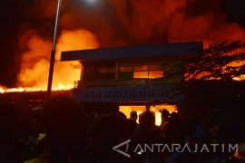 Pasar Sayur Magetan Terbakar