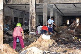 Pasca Kebakaran Pasar Legi Blitar