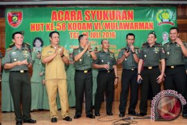 Kegiatan HUT Ke-58 Kodam VI/Mulawarman