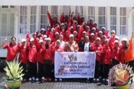 Bupati Samosir Lepas Kontingan Ke Popdasu