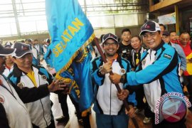Gubernur Lepas Kontingen Porwanas Kalsel