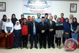 Pelajar Barut Ikuti Seleksi Kompetensi Sains Madrasah Tingkat Kalteng 