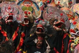 Ribuan Penari Barong Ikuti Pekan Budaya Kediri