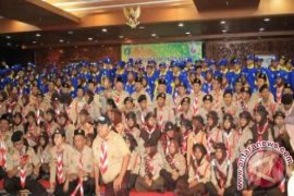 320 Penggalang Kaltim Ikuti Jamnas X di Jakarta