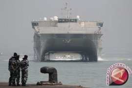Kapal Amerika-Indonesia Gelar Latihan Bersama di Laut Jawa