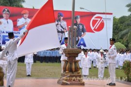 Wali Kota Madiun Pimpin Peringatan Detik-Detik Proklamasi