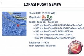 Gempa kejutkan warga Cilacap