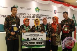 HSU Capai Peningkatan Kriteria Penilaian Sekolah Sehat 