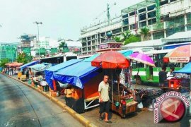 Pemkab Tunda Penataan PKL Masjid Jamik Muntok