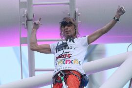 Aksi terbaru "spiderman" Prancis