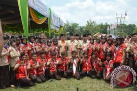 HUT Ke-55 Pramuka Di Lampung