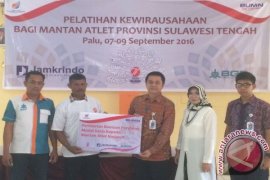 Perum Jamkrindo latih mantan atlet berprestasi Sulteng