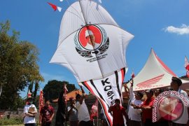 Layangan KBS Terbang di G-5000 Kite Festival Singapadu