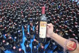 Pemusnahan Barang Bukti Minuman Keras