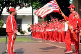 Ahok Melepas Secara Resmi Kontingen PON Jakarta