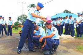 Upacara Kenaikan Pangkat Personel Lanud SWA II