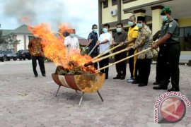 Kejari Singkil musnahkan 30 Kg narkoba