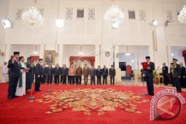 Pelantikan Menteri ESDM dan Wamen ESDM