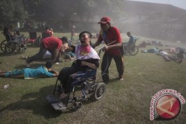 Simulasi Penanganan Bencana Angin Puting Beliung