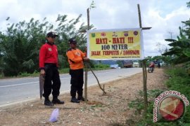 BPBD Kaltim-Kaltara Disiagakan di Jalan Ambles  