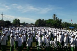 Ribuan Santri di Jember Gelar Upacara HSN