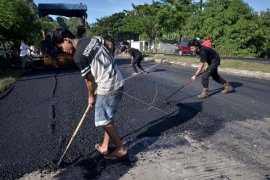 Menimbulkan Pencemaran, Opersional Pabrik Pengolah Aspal Dihentikan