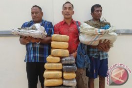 Polisi tangkap pengedar enam kilogram ganja