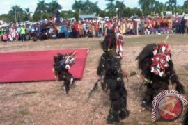 Budaya Dayak Tomun Diangkat Pada Pameran Wisata Bali 2017 