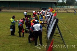 13 Daerah Absen Cabor Panahan pada Popda Jatim