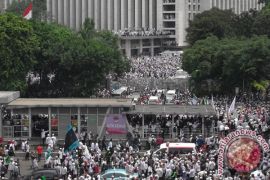 Budayawan Ridwan Saidi turut unjuk rasa