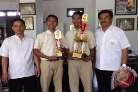 SMK PGRI1 Badung Juara  Umum Ukir Buah 