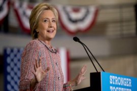 Hillary Clinton Menyampaikan Pidato Terpilihnya Donald Trump