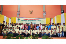 Pelantikan Pengurus Pemuda Katolik