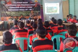 MPA Bantu BPBD Paser dalam Penanggulangan Kebakaran  
