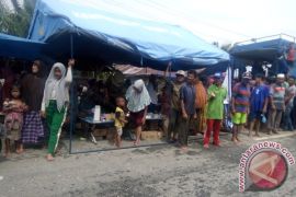 Ribuan warga Singkil berada di pengungsian